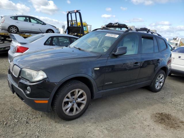 WBXPC9C45AWJ38255 - 2010 BMW X3 XDRIVE30I BLACK photo 1