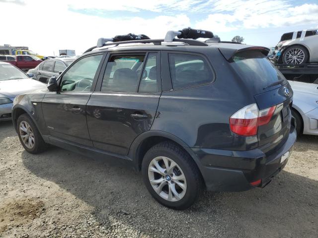 WBXPC9C45AWJ38255 - 2010 BMW X3 XDRIVE30I BLACK photo 2