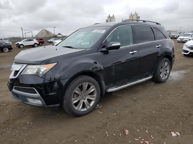 2HNYD2H52BH546844 - 2011 ACURA MDX ADVANCE BLACK photo 1