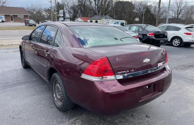 2G1WB58K579354032 - 2007 CHEVROLET IMPALA LS BURGUNDY photo 3