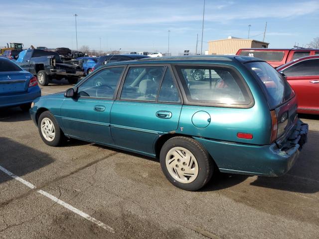 3FALP15P6VR139289 - 1997 FORD ESCORT LX GREEN photo 2