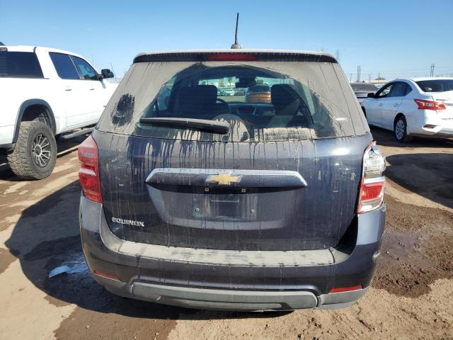 2GNALBEK9H6138471 - 2017 CHEVROLET EQUINOX LS BLUE photo 6