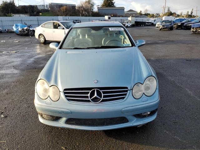 WDBTJ75J24F113468 - 2004 MERCEDES-BENZ CLK 500 TURQUOISE photo 5