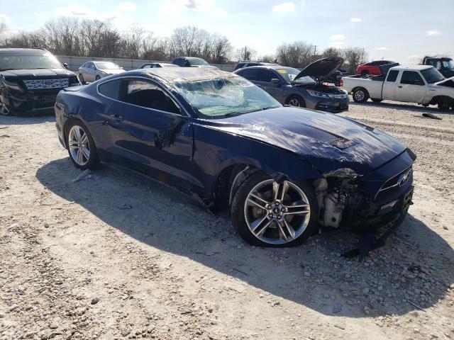 1FA6P8TH3L5189391 - 2020 FORD MUSTANG BLUE photo 4