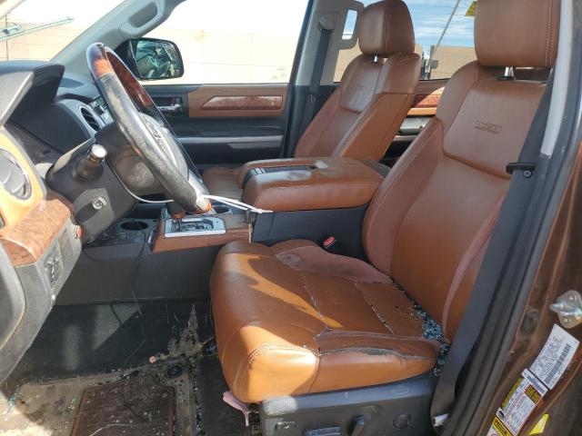 5TFAW5F14EX379745 - 2014 TOYOTA TUNDRA CREWMAX PLATINUM Braun Foto 7