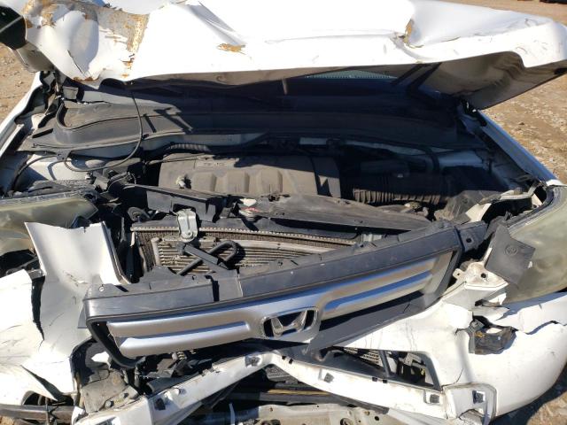 2HKYF18576H532168 - 2006 HONDA PILOT EX WHITE photo 11