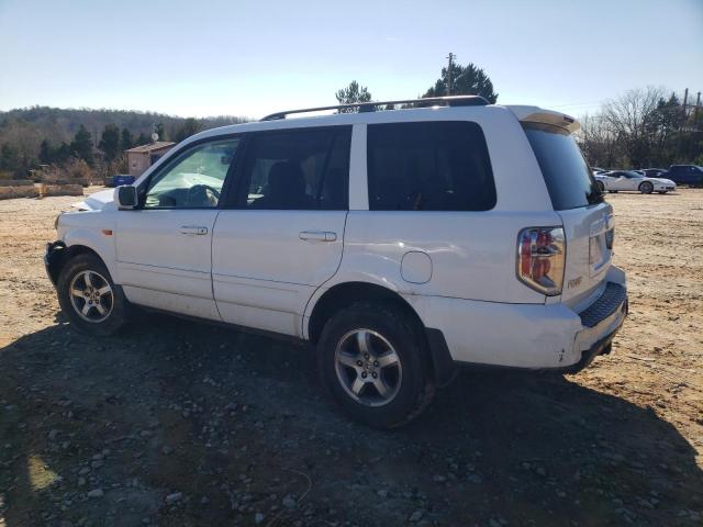 2HKYF18576H532168 - 2006 HONDA PILOT EX WHITE photo 2