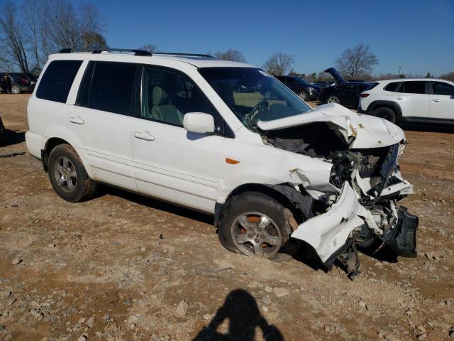 2HKYF18576H532168 - 2006 HONDA PILOT EX WHITE photo 4