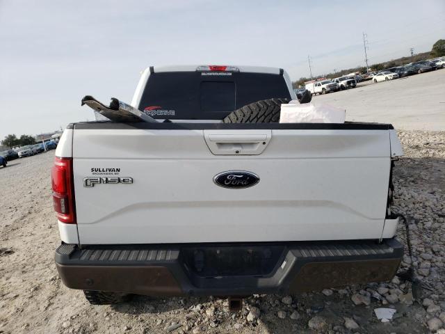 1FTEW1EF2HFA82135 - 2017 FORD F150 SUPERCREW WHITE photo 6