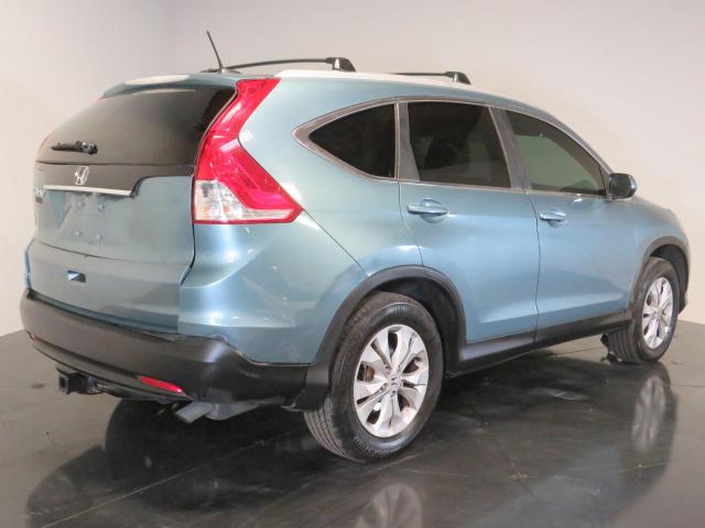 2HKRM3H74EH533641 - 2014 HONDA CR-V EXL BLUE photo 3