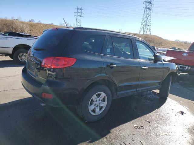 5NMSG13D19H247923 - 2009 HYUNDAI SANTA FE GLS BLACK photo 3