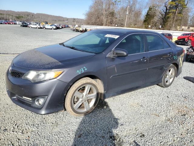 4T1BF1FK0EU837039 - 2014 TOYOTA CAMRY L GRAY photo 1