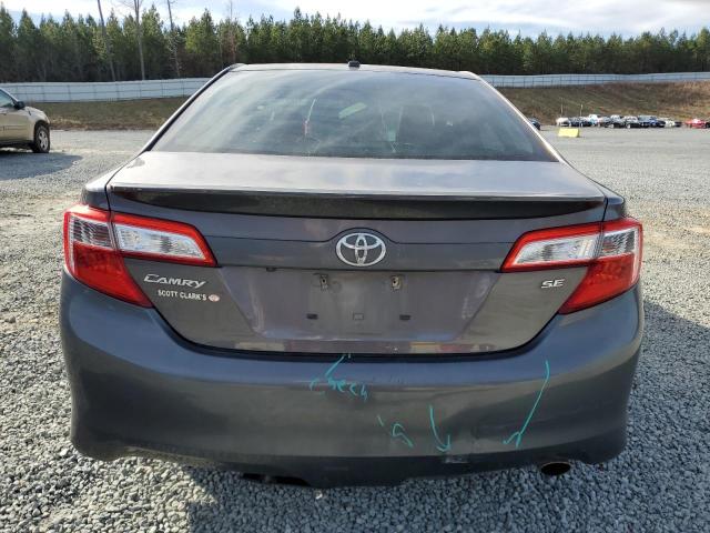 4T1BF1FK0EU837039 - 2014 TOYOTA CAMRY L GRAY photo 6