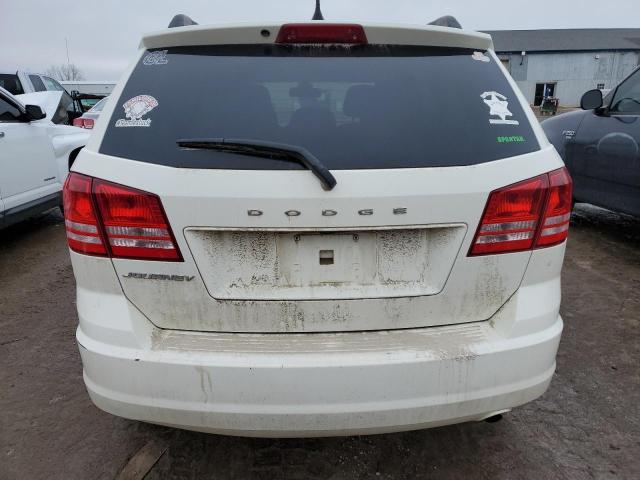 3C4PDCAB3JT530486 - 2018 DODGE JOURNEY SE WHITE photo 6