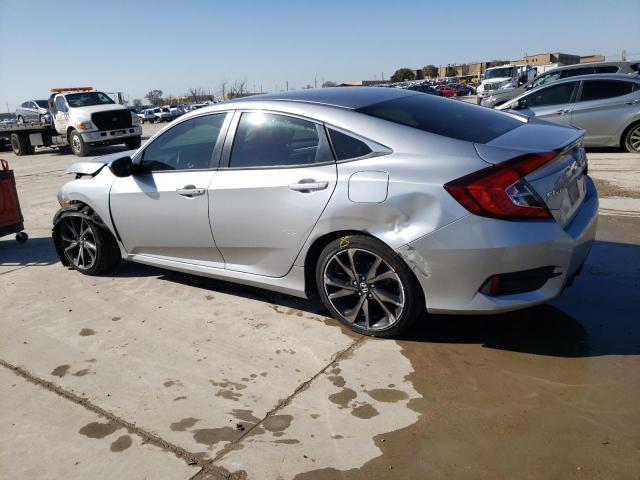 2HGFC2F86MH502623 - 2021 HONDA CIVIC SPORT 银色 照片 2