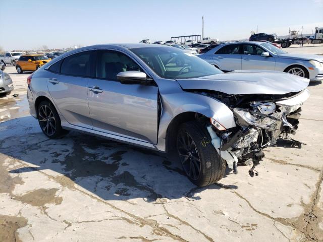 2HGFC2F86MH502623 - 2021 HONDA CIVIC SPORT 银色 照片 4