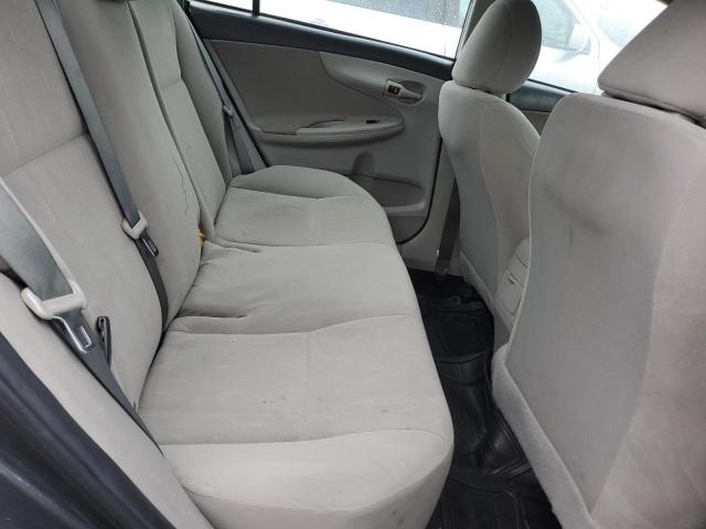 5YFBU4EE5CP068104 - 2012 TOYOTA COROLLA BASE GRAY photo 10