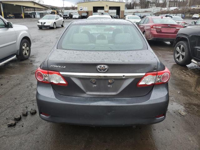 5YFBU4EE5CP068104 - 2012 TOYOTA COROLLA BASE GRAY photo 6