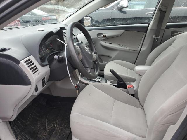 5YFBU4EE5CP068104 - 2012 TOYOTA COROLLA BASE GRAY photo 7