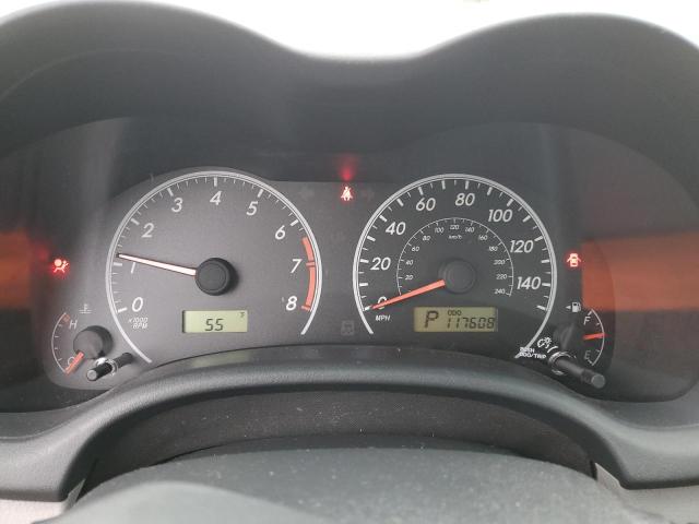 5YFBU4EE5CP068104 - 2012 TOYOTA COROLLA BASE GRAY photo 9