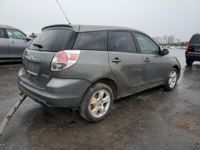 2T1KR32E08C714754 - 2008 TOYOTA COROLLA MA XR GRAY photo 3