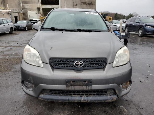 2T1KR32E08C714754 - 2008 TOYOTA COROLLA MA XR GRAY photo 5