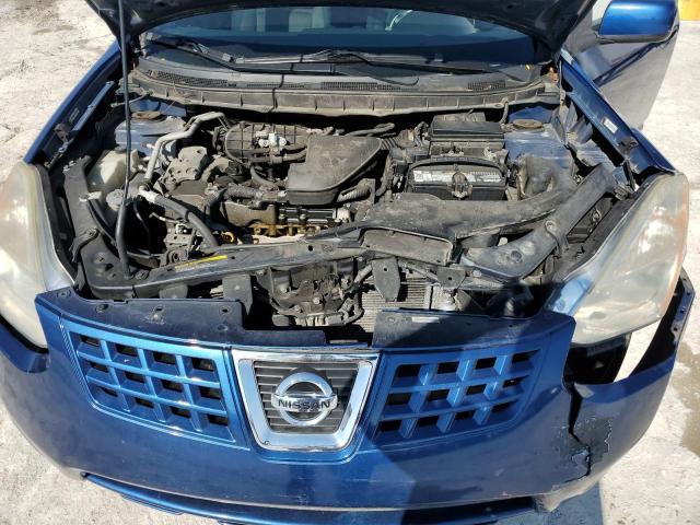 JN8AS58T98W000523 - 2008 NISSAN ROGUE S BLUE photo 11