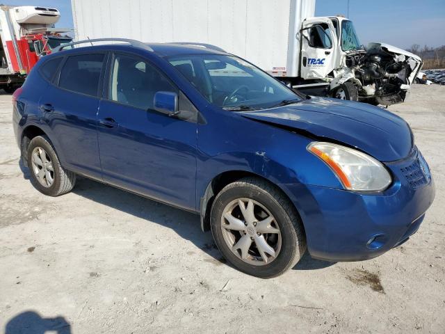 JN8AS58T98W000523 - 2008 NISSAN ROGUE S BLUE photo 4