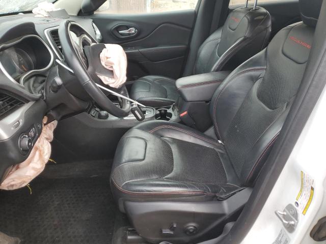 1C4PJMBS4GW163629 - 2016 JEEP CHEROKEE TRAILHAWK WHITE photo 7