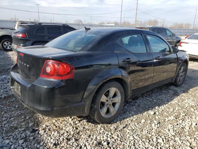 1C3CDZAB3CN294351 - 2012 DODGE AVENGER SE BLACK photo 3