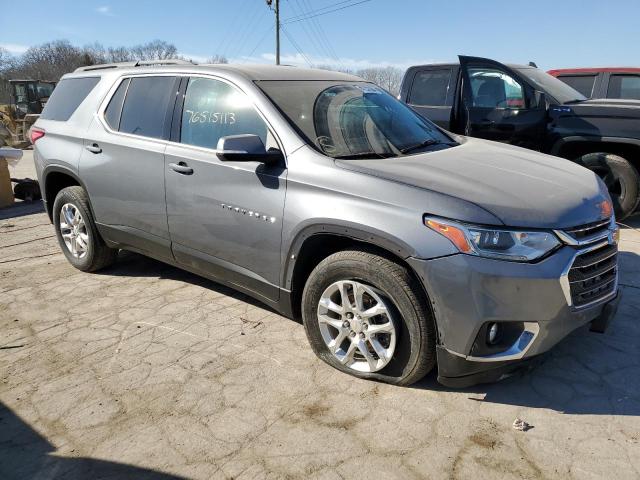 1GNEVGKW8MJ194110 - 2021 CHEVROLET TRAVERSE LT GRAY photo 4