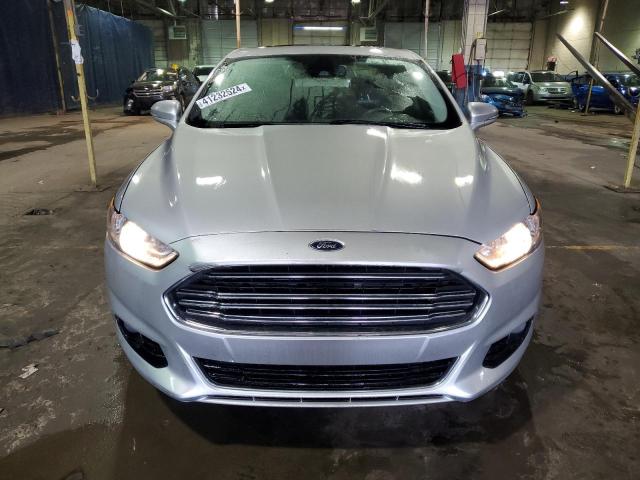 3FA6P0K93ER240416 - 2014 FORD FUSION TITANIUM SILVER photo 5