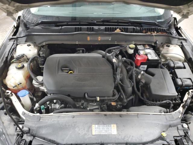 3FA6P0HD8HR375276 - 2017 FORD FUSION SE CREAM photo 11