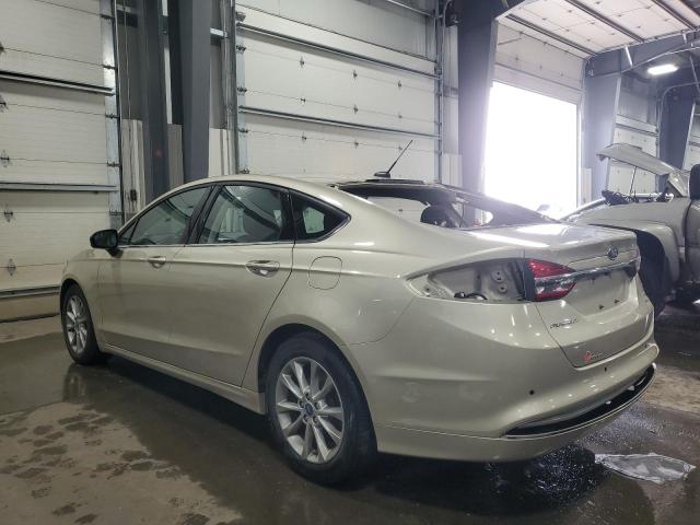 3FA6P0HD8HR375276 - 2017 FORD FUSION SE CREAM photo 2