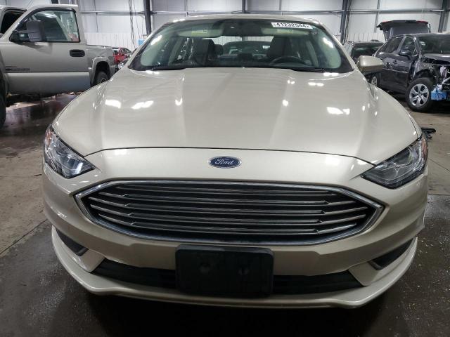 3FA6P0HD8HR375276 - 2017 FORD FUSION SE CREAM photo 5