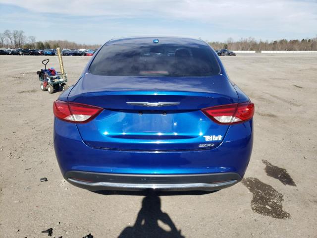 1C3CCCAB2FN733916 - 2015 CHRYSLER 200 LIMITED BLUE photo 6