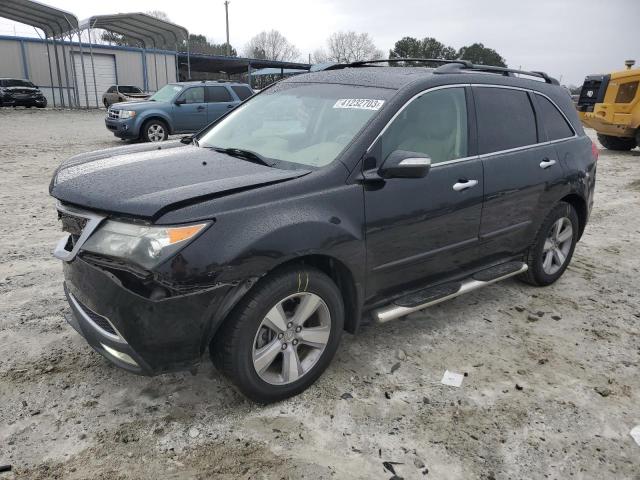 2HNYD2H69BH544310 - 2011 ACURA MDX TECHNOLOGY BLACK photo 1