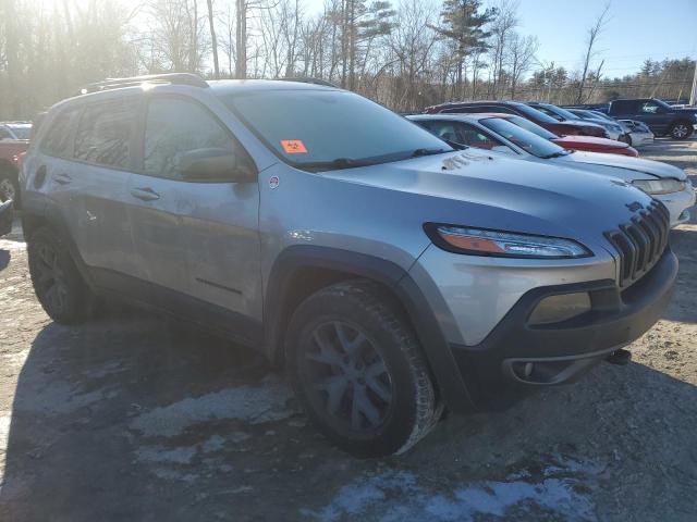 1C4PJMBS2EW104138 - 2014 JEEP CHEROKEE TRAILHAWK GRAY photo 4