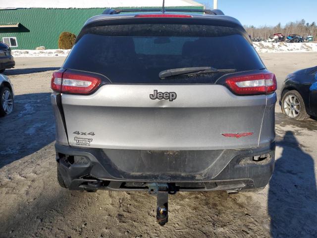 1C4PJMBS2EW104138 - 2014 JEEP CHEROKEE TRAILHAWK GRAY photo 6