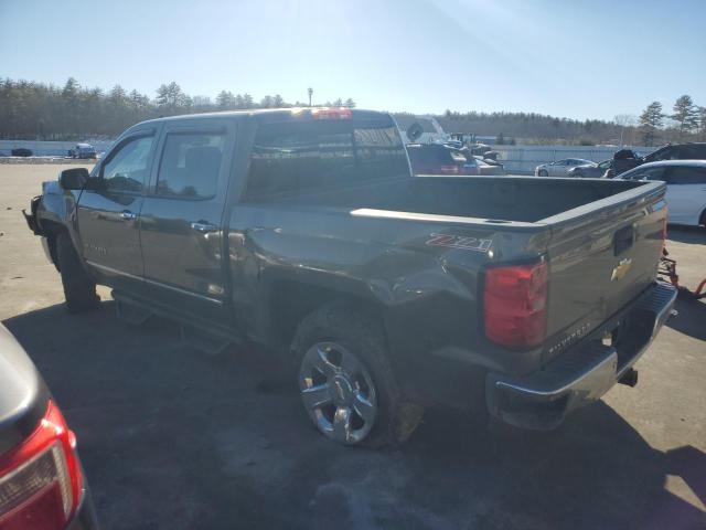 3GCPCSECXEG528863 - 2014 CHEVROLET SILVERADO C1500 LTZ GRAY photo 2