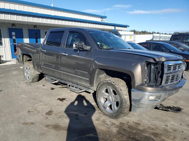 3GCPCSECXEG528863 - 2014 CHEVROLET SILVERADO C1500 LTZ GRAY photo 4