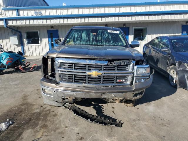 3GCPCSECXEG528863 - 2014 CHEVROLET SILVERADO C1500 LTZ GRAY photo 5