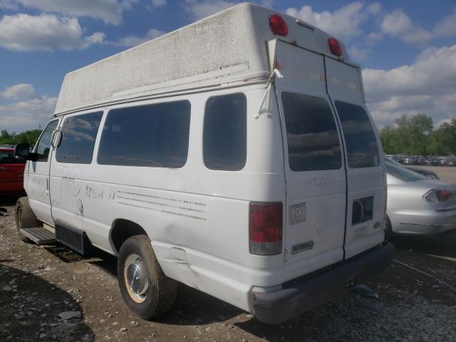 1FTSS34L36DA27722 - 2006 FORD ECONOLINE E350 SUPER DUTY VAN WHITE photo 3