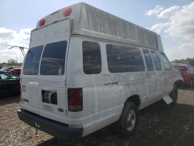 1FTSS34L36DA27722 - 2006 FORD ECONOLINE E350 SUPER DUTY VAN WHITE photo 4