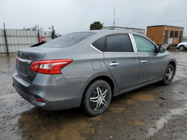 3N1AB7AP5GY281816 - 2016 NISSAN SENTRA S GRAY photo 3