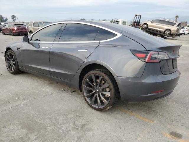 5YJ3E1EA5LF739330 - 2020 TESLA MODEL 3 GRAY photo 2