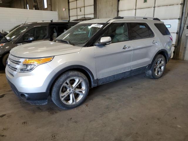 1FM5K7F88DGC34966 - 2013 FORD EXPLORER LIMITED SILVER photo 1