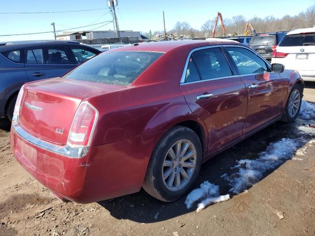 2C3CCACG1CH231349 - 2012 CHRYSLER 300 LIMITED RED photo 3