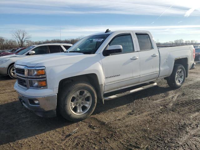 1GCVKREC0FZ219469 - 2015 CHEVROLET SILVERADO K1500 LT WHITE photo 1