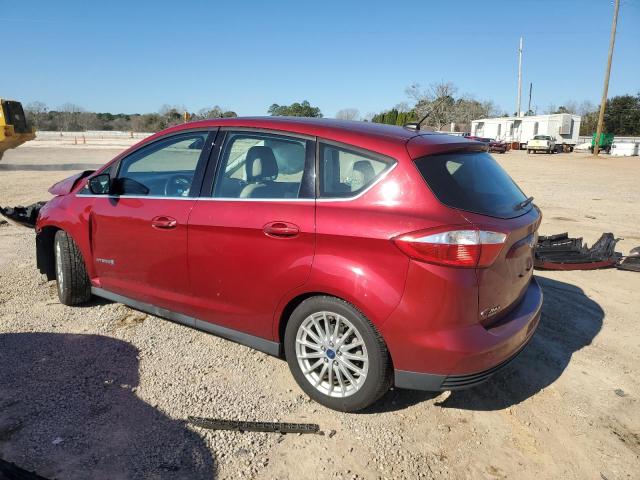 1FADP5BU5DL542571 - 2013 FORD C-MAX SEL RED photo 2